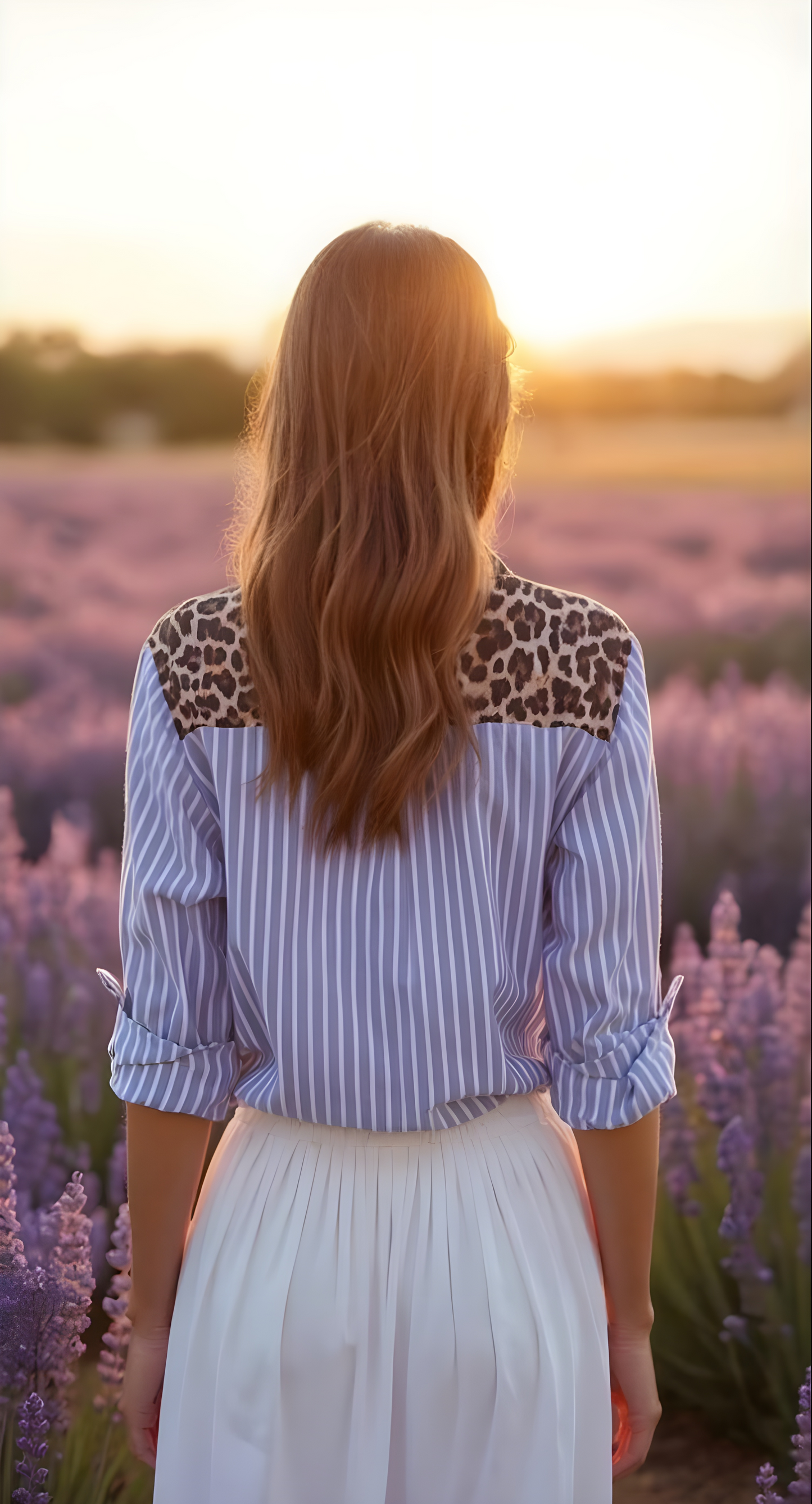 Camisa leo palm tree