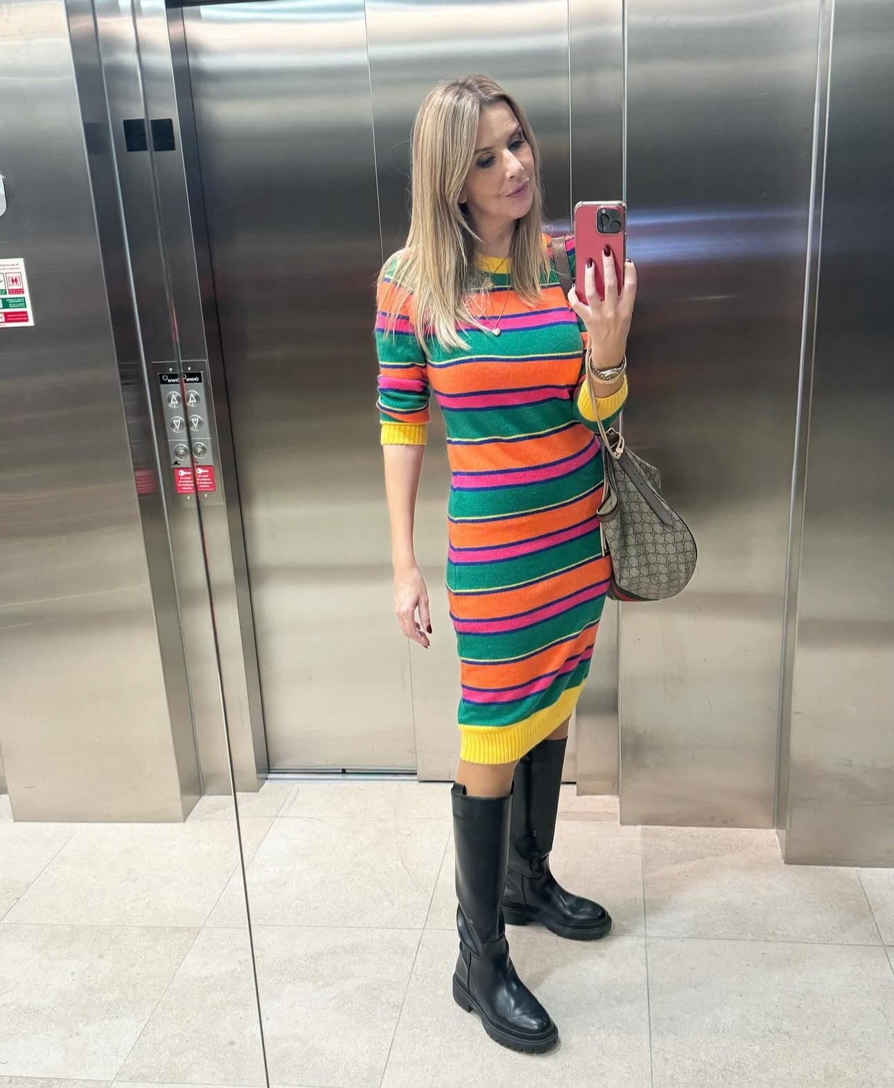 Vestido stripes