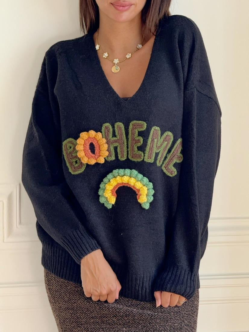 Camisola boheme 🌼
