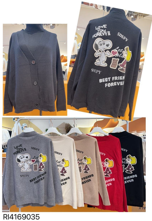 Cardigan do snoopy